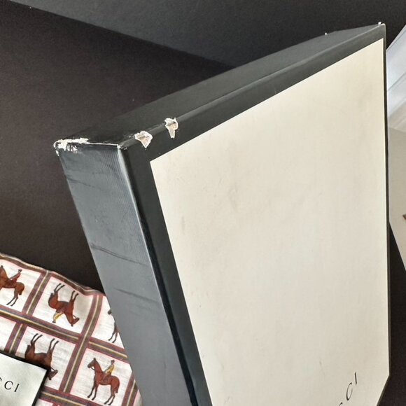 Gucci Equestrian Print Canvas Garment Weekend Travel Bag - Picture 4 of 14